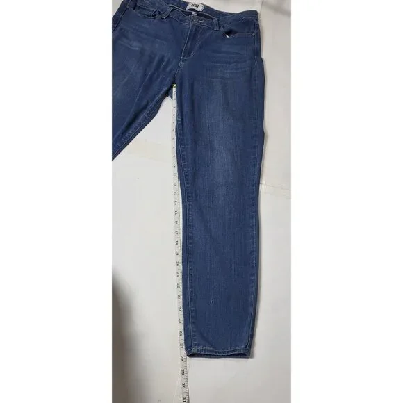 Paige Hoxton Ankle Womens Blue Skinny Jeans Size 30 - Picture 5 of 9